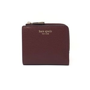 🎁Kate Spade Eva small l-zip bifold wallet